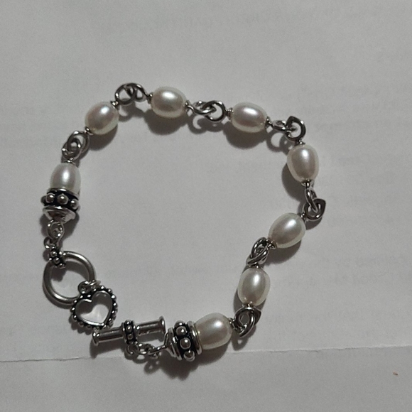 925 Jewelry - 925 and pearl bracelet